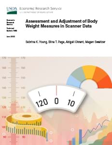 This is the cover image for the Assessment and Adjustment of Body Weight Measures in Scanner Data report.