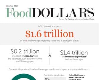 Food Dollar Infographic