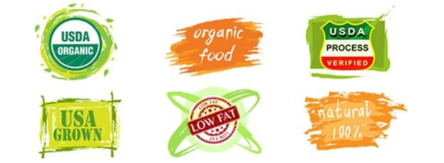 Food label logos