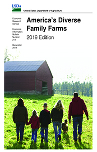 This is the cover for "America's Diverse Family Farms: 2019 Edition"