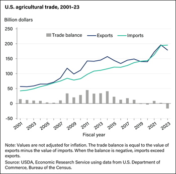 U.S. trade surplus smallest since 2007