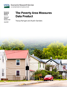 This is the cover image for the The Poverty Area Measures Data Product report.